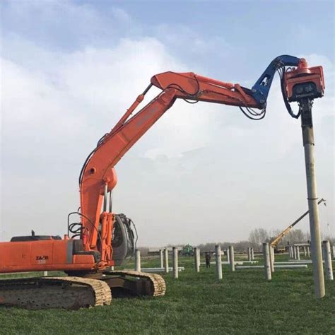 mini excavator pile driver for sale|discount vibratory pile driving equipment.